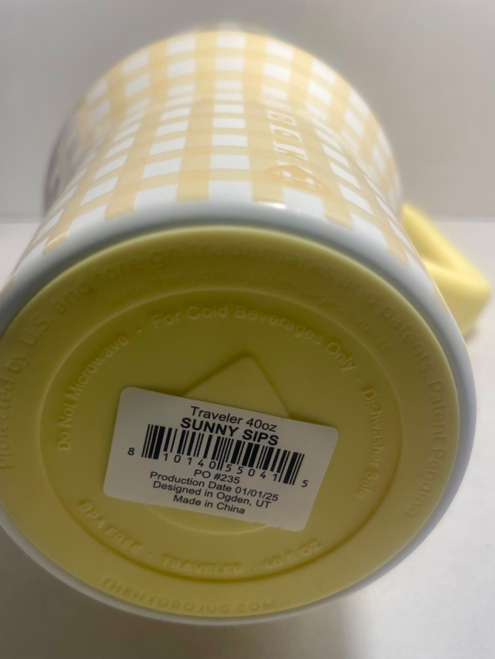 HydroJug 40 oz Sunny Sips Traveler - Picture 5 of 11